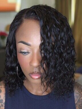 Curly Bob Wig